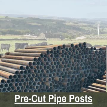 Pre-Cut Steel Fence Posts