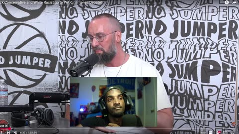 No Jumper DEBATE on RACE REACTION! - @lporiginalg on Twitter vs A Black