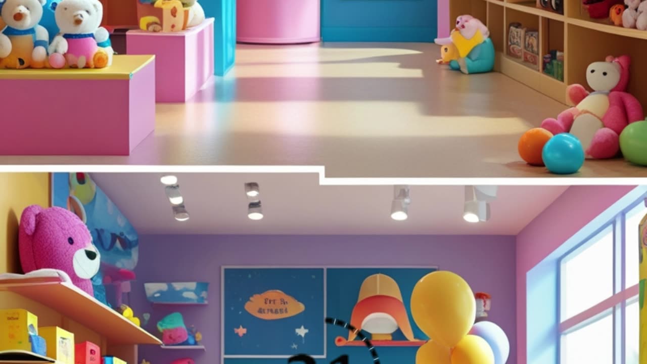 Spot the Difference: Cozy Room with Stunning Decor! 🕯️🌿