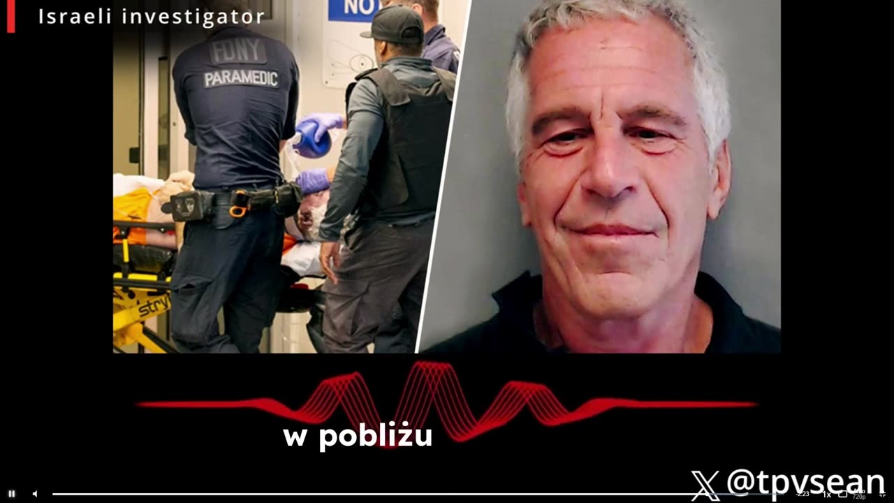 zraelscy śledczy publikują nagranie dowodzące, że Jeffrey Epstein żyje i pracuje dla Mossadu