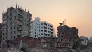This is Bangladesh and this was a river. Where is Greta?