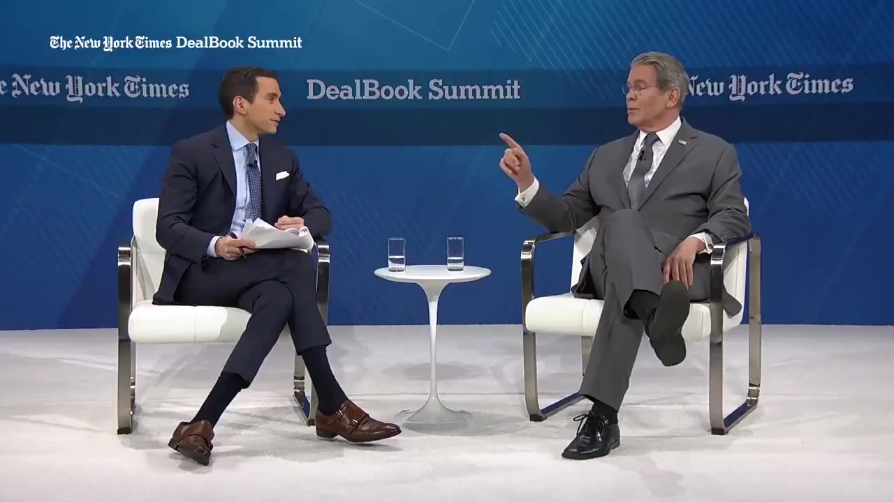 In a mic drop moment, Sec. Scott Bessent just PUMMELED the NYT