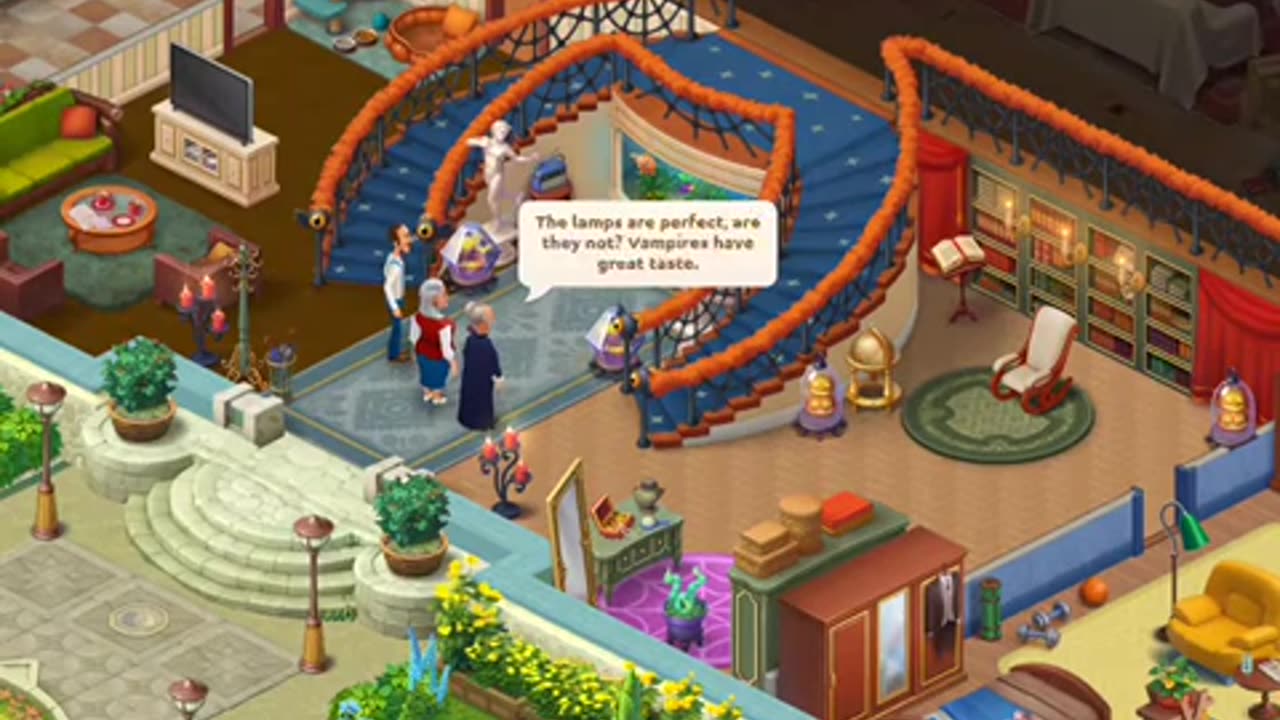 🏡 Let’s Play Homescapes: Halloween Decorations Unveiled! 🎃👻