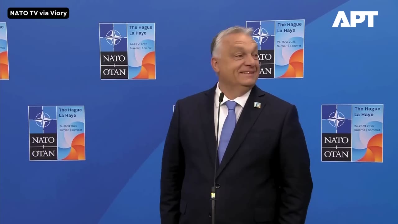 Orban_ ‘NATO Has No Business in Ukraine’—Clashes With Reporters at Summit | APT