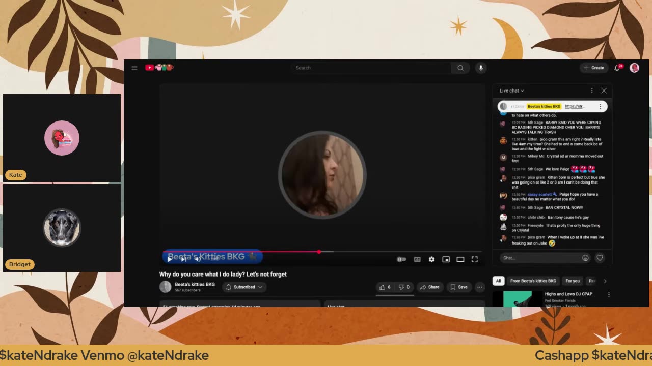 06/26/25 Kate the Turtle VOD: "Coffee'n'Kate