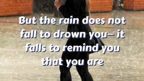 The Rain Knows Your Name
