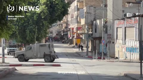 ‘Israeli’ army deploys in West Bank's Nablus during raid