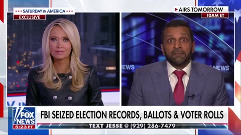 EXCLUSIVE Kash Patel gives MAJOR update on Georgia 2020 investigation.