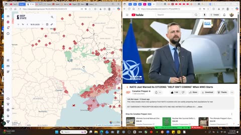 entry exit system, ww3 DeepState map baltics prepare