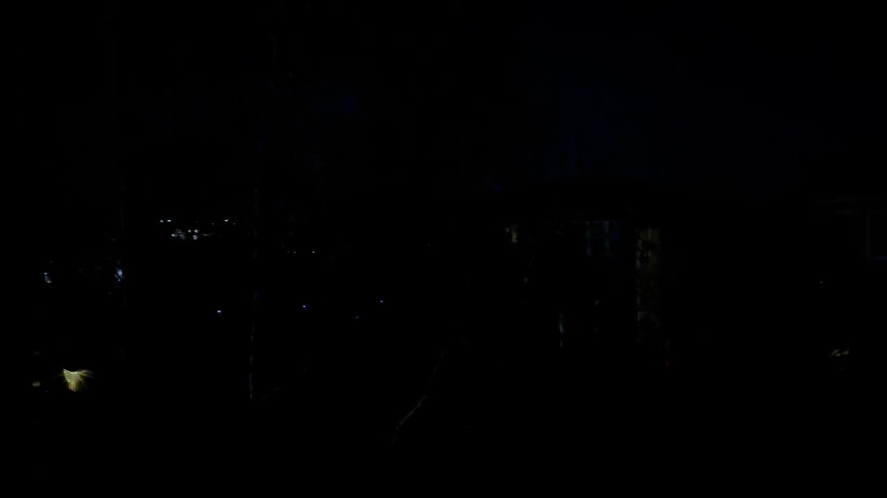 It’s very dark outside