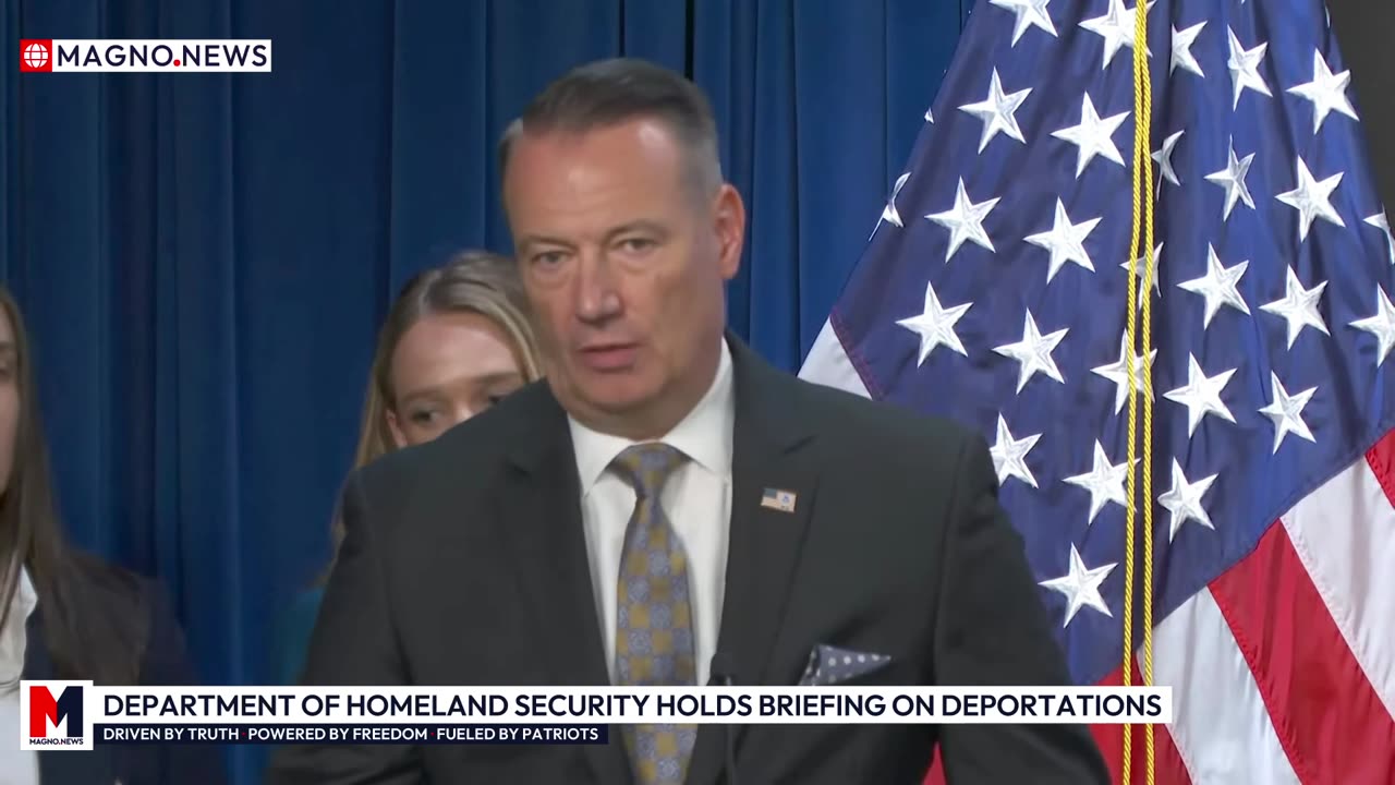Department of Homeland Security & Immigration and Customs Enforcement Brief Media on Deportations