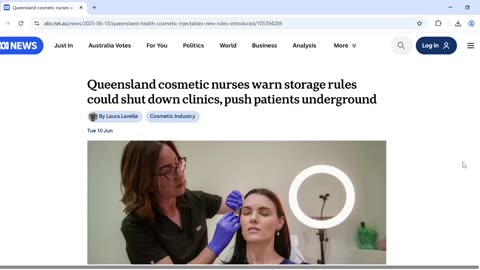 ABC story on cosmetic surgery in Queensland seems to suggest Q Team are Cabal controlled
