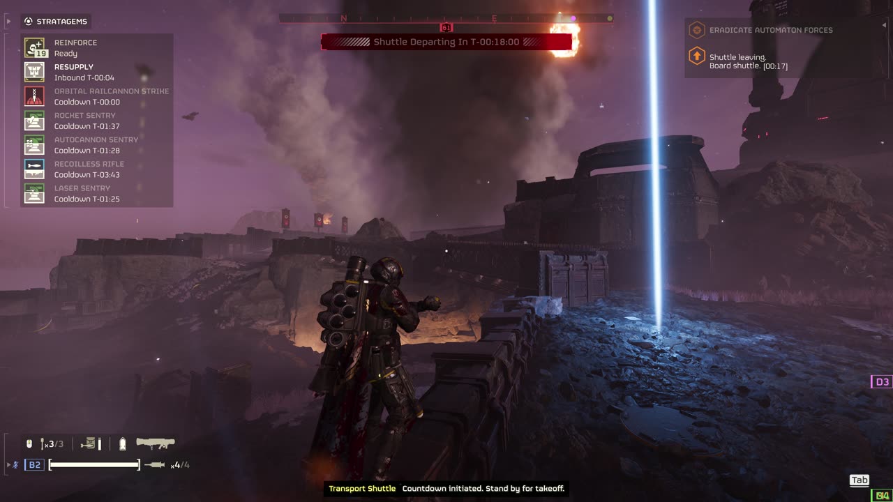 I got striked, ouch!