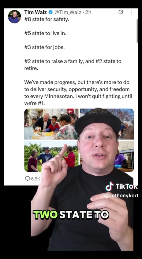 Tim Walz gets destroyed in comments