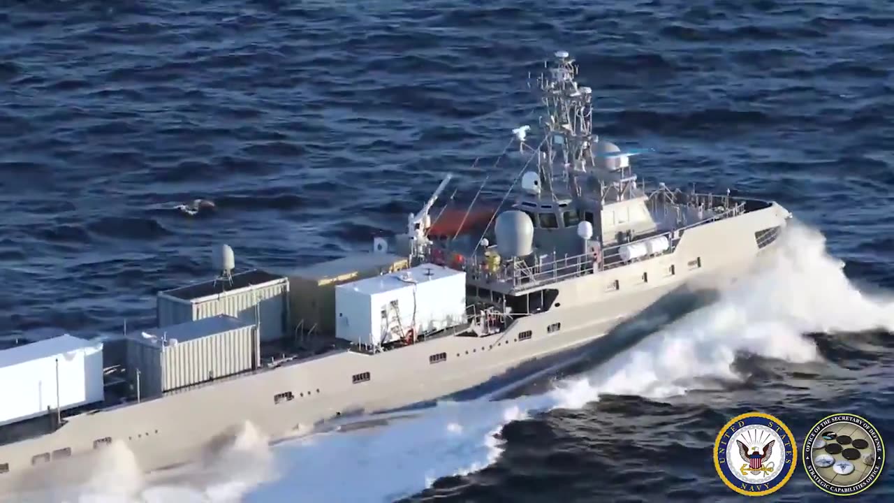The US Navy is testing unmanned warships