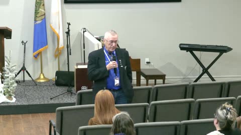 Rick Cacini at Canadian County Lion's Den Meeting 1-8-26