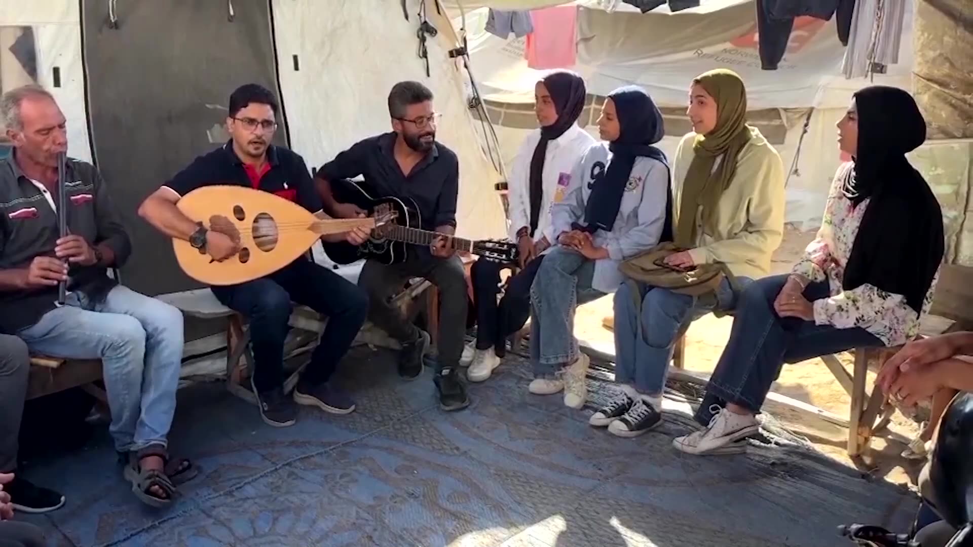 Teaching music amid the drum of bombs and bullets in Gaza