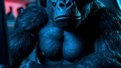 Control the Roar, Not the Jungle 🦍🔥 | Gorilla Stoic Wisdom #Shorts