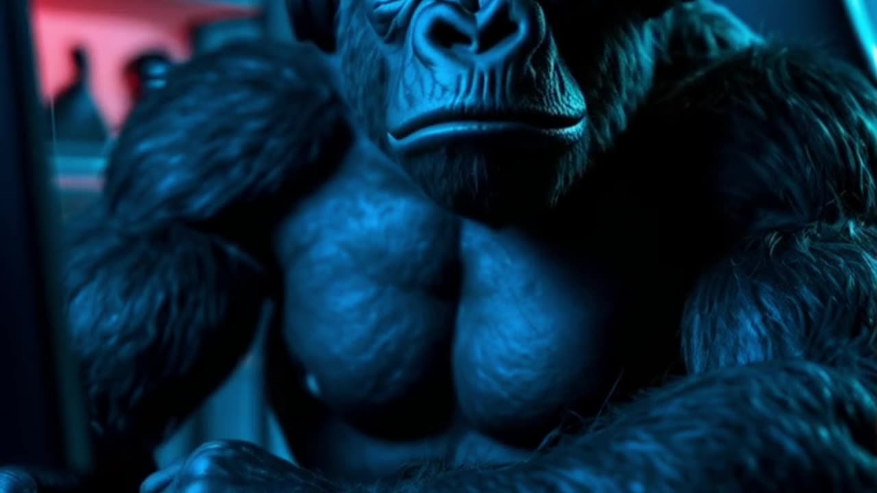Control the Roar, Not the Jungle 🦍🔥 | Gorilla Stoic Wisdom #Shorts