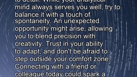 Daily Horoscope | Virgo & Pisces 🌟