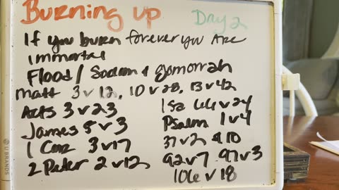 Burning up 2 of 2
