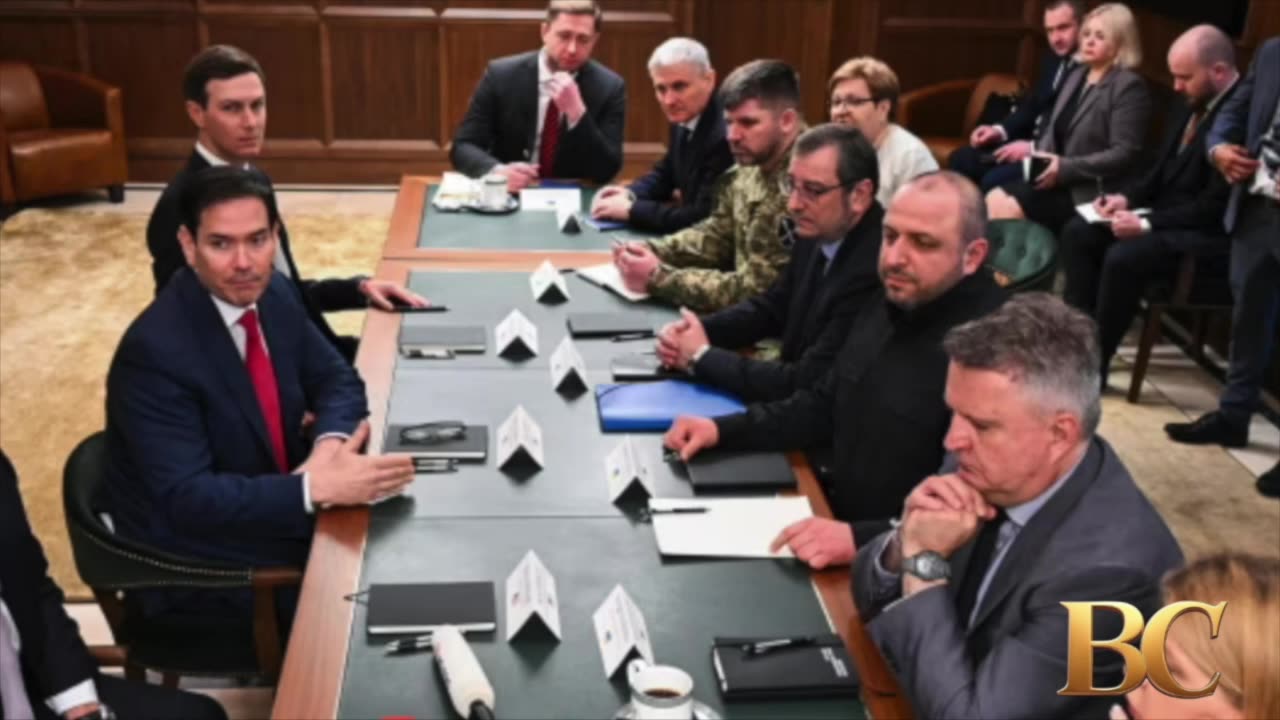 U.S. and Ukraine “made additional progress” on Trump’s peace plan, Rubio says