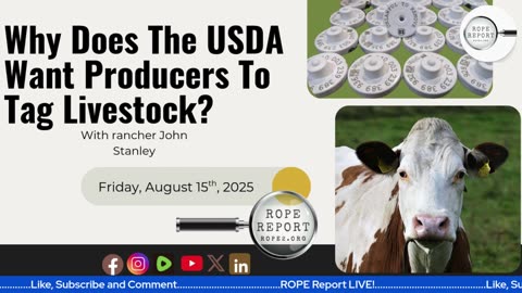Why Does The USDA Want Producers To Tag Livestock?