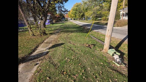 Early morning traffic accident leads to property damage and an arrest in Griggsville