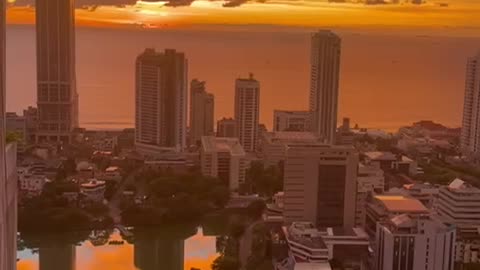 Adan in a City in Sri Lanka