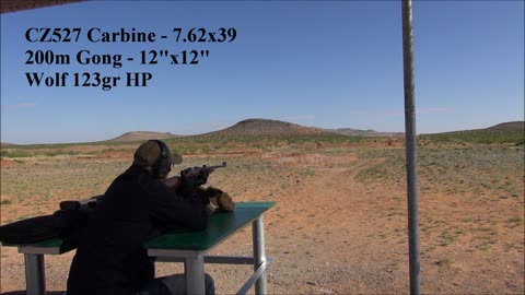 CZ-527 Carbine - 7.62x39 - 200 Meters Iron Sights