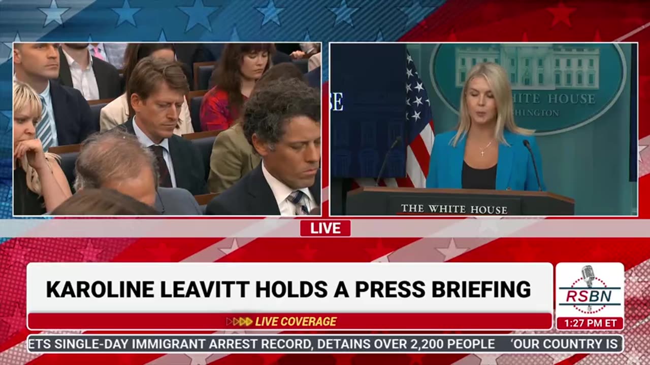 RSBN Karoline Leavitt Holds a Press Conference - 6-11-25
