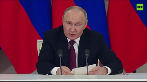 Like to retreat that Russia's ready for negotiations without any preconditions.