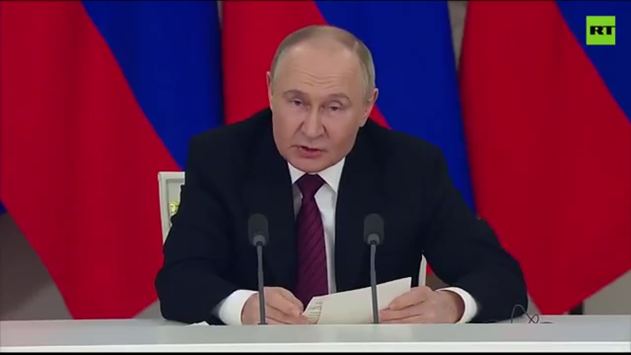 Like to retreat that Russia's ready for negotiations without any preconditions.