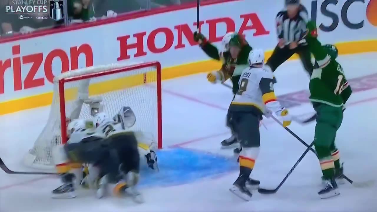 Wild D #46 Jared Spurgeon 🥅(1)🏒Wrap-Around Goal