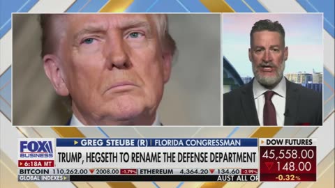 Rep. Greg Steube. I have filed dozens of bills to make permanent all of Trump's executive orders."