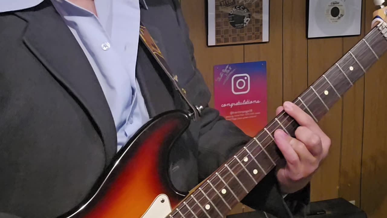 Trent Page playing the Turtles.