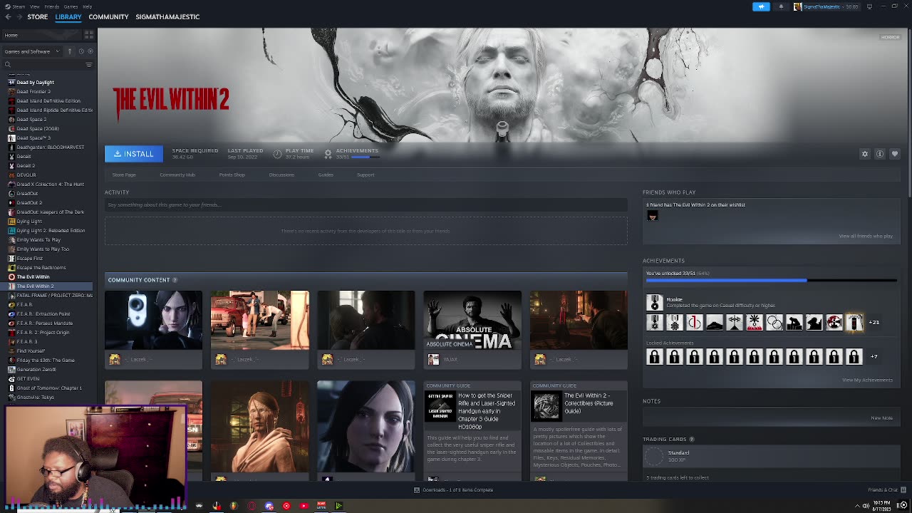 Surviving horror. #TheEvilWithin