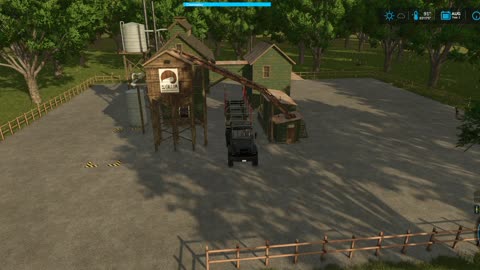 Farming Simulator 25 Hauling Wood Logs