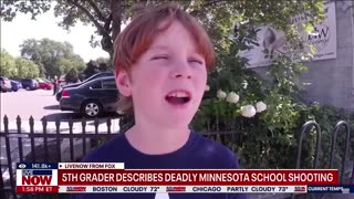 WATCH: Boy says his friend was laying on top of him to shield him from gunfire