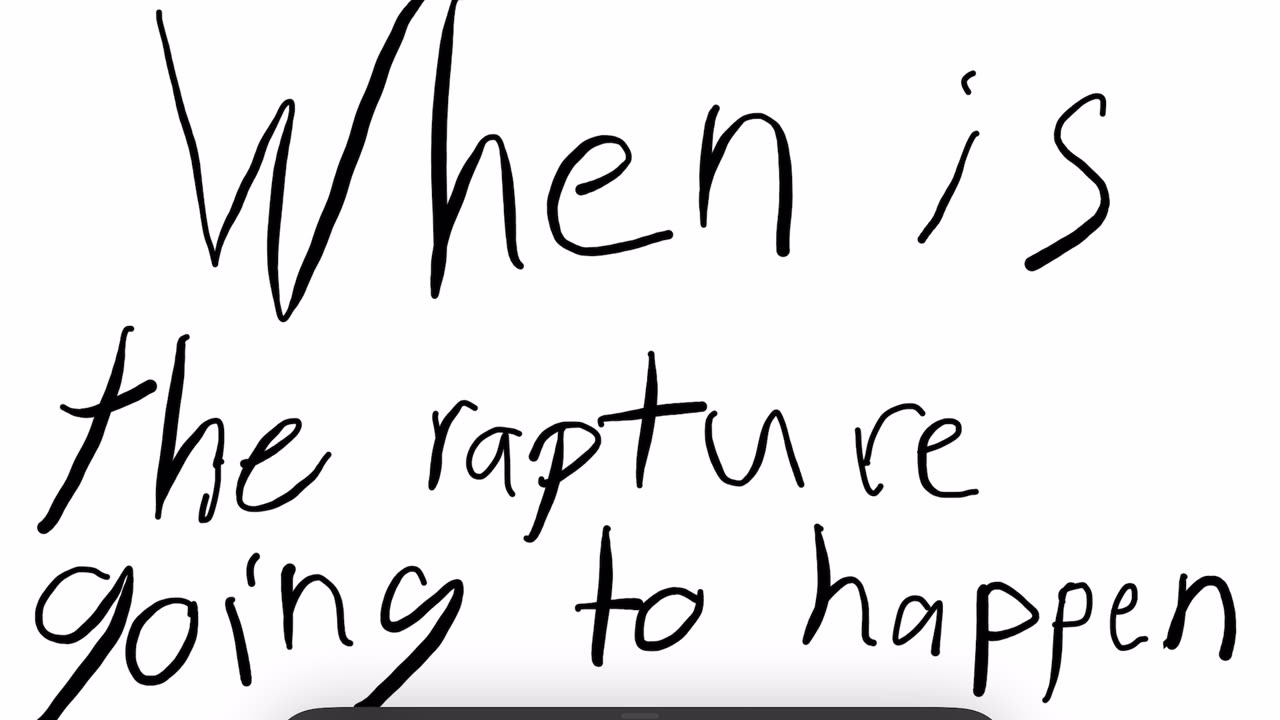 I figured out the timing of the rapture (Click bait)