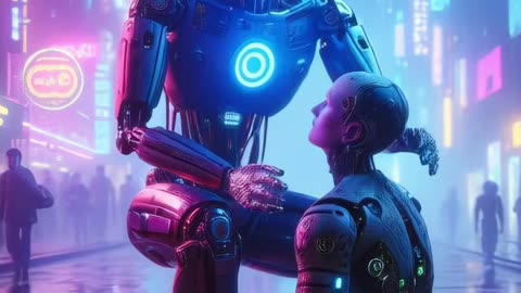 human and robot