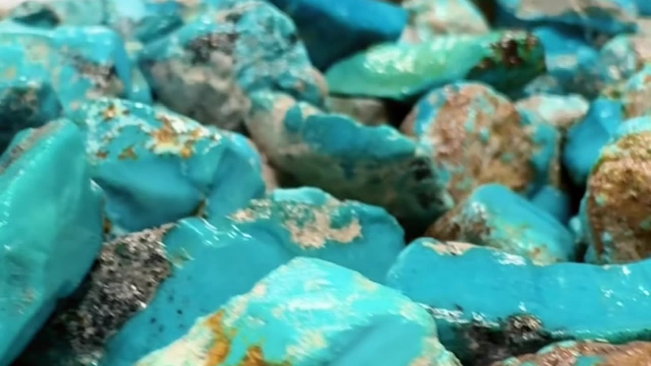 250523-1 The Original Turquoise Rough: Time’s Blind Box Sealed in Stone