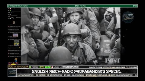 NNR POLITIX PARALLAX ֍ 4/28/2025 ֍ ENGLISH REICH-RADIO PROPAGANDISTS SPECIAL