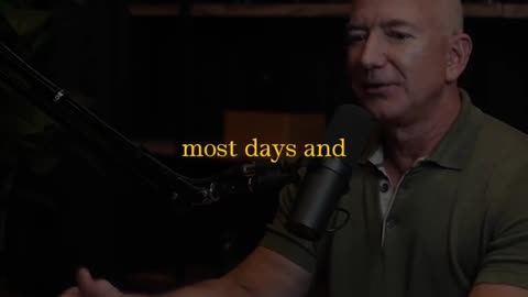 Jeff Bezos Speech About A Productive Day..