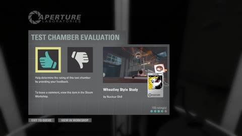 Portal 2: Custom Map Wheatley Style Study by Nuclear Shill