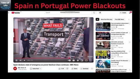 Spain n Portugal Power Blackouts