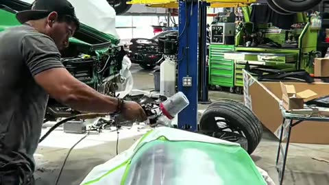 Reconstruyendo un Porsche GT4... #porsche #gt4 #car