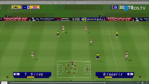 BRASIL 1 X 0 CROÁCIA (Playstation one) #QatarWorldCup2022.mp4