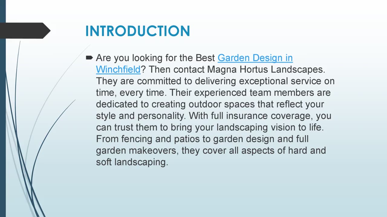 Best Garden Design in Winchfield