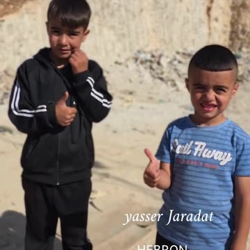 Israeli occupation soldiers assaulted two Palestinian children